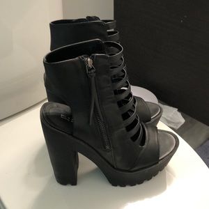 Call It Spring Open Toed High Heels